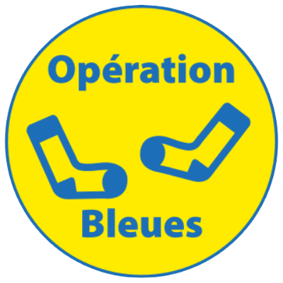 Logo Opération chaussettes bleues