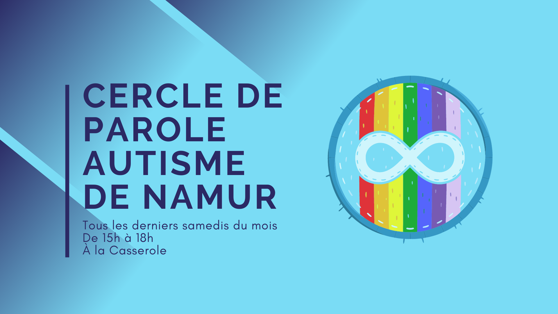 Logo Cercle parole autisme Namur
